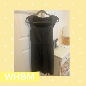 White House Black Market Charcoal Mini Dress